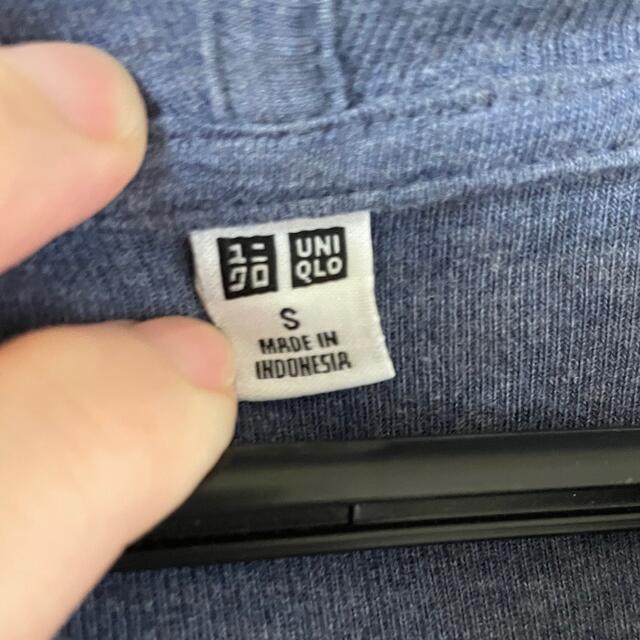 UNIQLO(ユニクロ)の★ユニクロ 薄手パーカー ブルー ★ レディースのトップス(パーカー)の商品写真