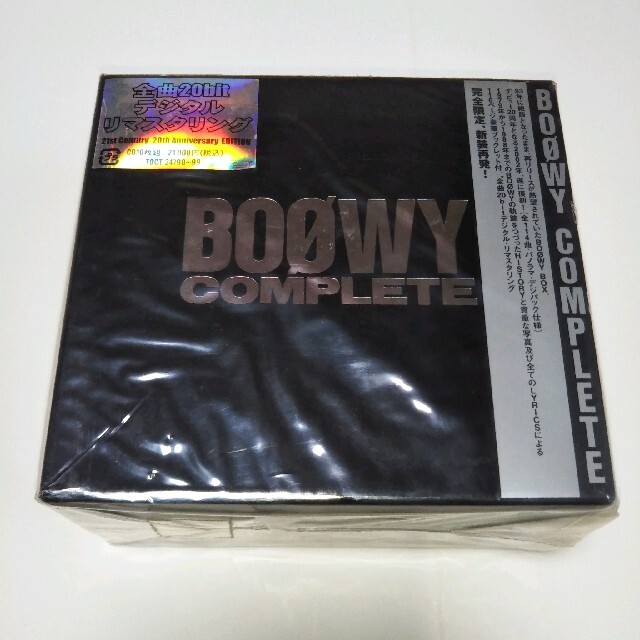 BOOWY　CD　BOOWY COMPLETE　新品