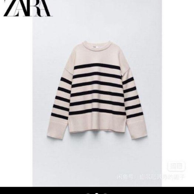 ザラ　即完売　ボーダーニット　ZARA　ザラジョ