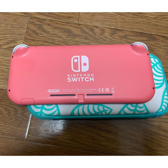 Nintendo Switch ライト 本体　コーラルピンク