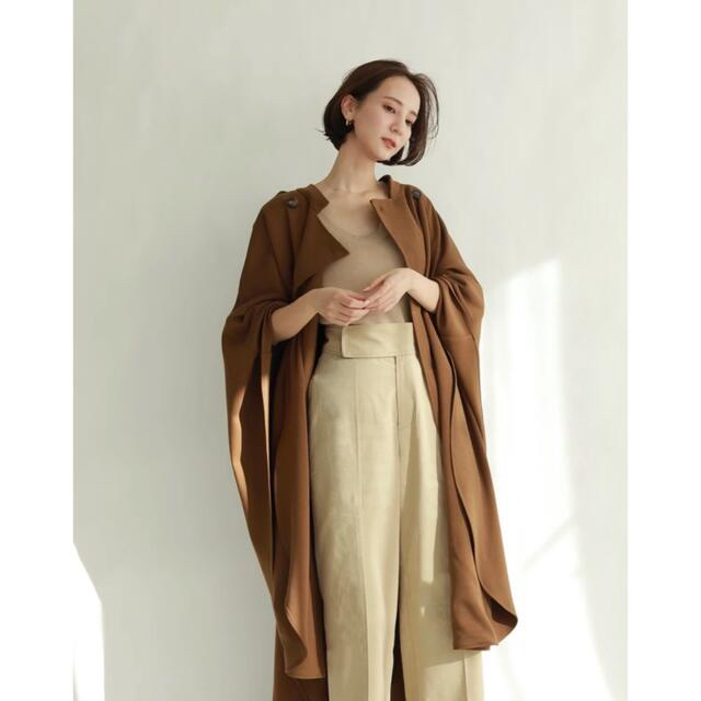 louren standcollar bigcape coat