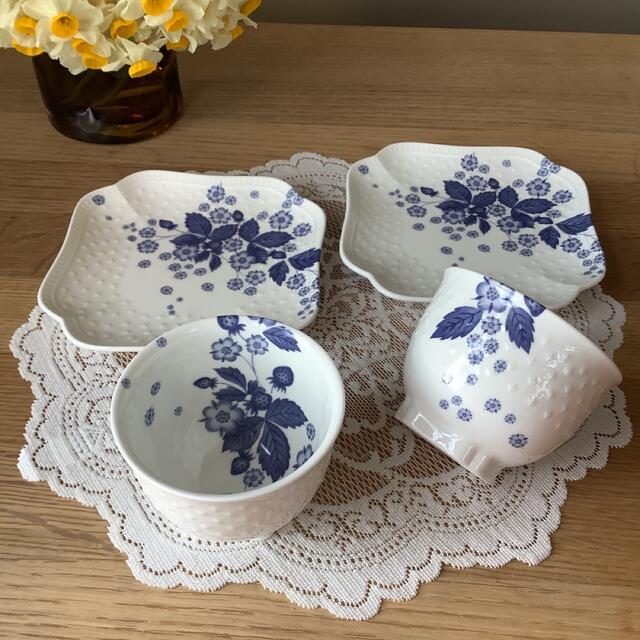 WEDGWOOD - 未使用/ストロベリー ブルーム インディゴ ジャニーズ
