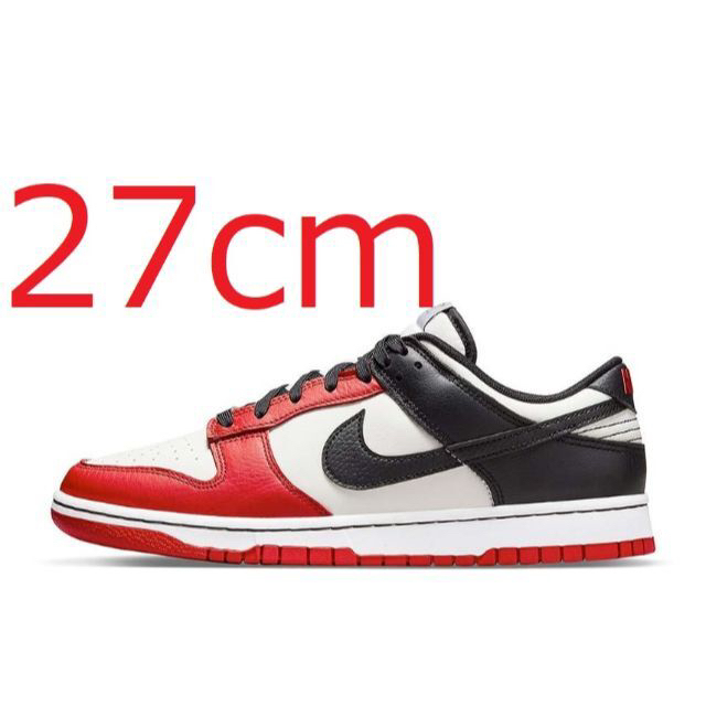 NBA × NIKE DUNK LOW EMB 75th BULLS 27cm27cm商品状態