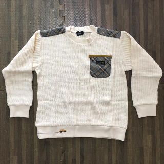 クレードスコープ(kladskap)の美品　クレードスコープ　ビッグワッフルトレーナー　130cm(Tシャツ/カットソー)