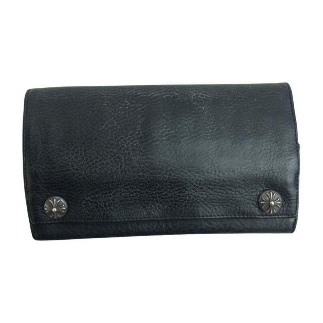 C H - CHROME HEARTS クロムハーツ グリーシー ロング ウォレット