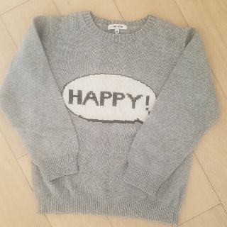 グローバルワーク(GLOBAL WORK)のGLOBAL WORK 『HAPPY』コットンニット(ニット)