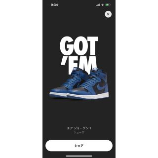 ナイキ(NIKE)のNike Air Jordan 1 ナイキ エアジョーダン1  27センチ(スニーカー)