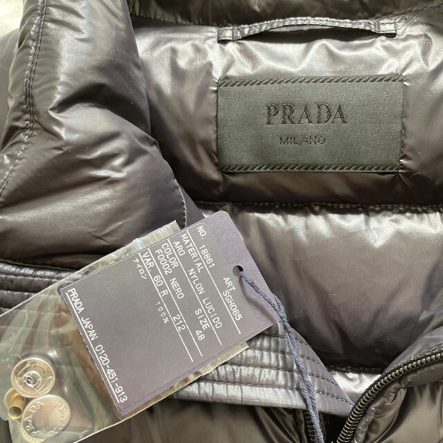 prada 90s ベスト ブラック サイズ48