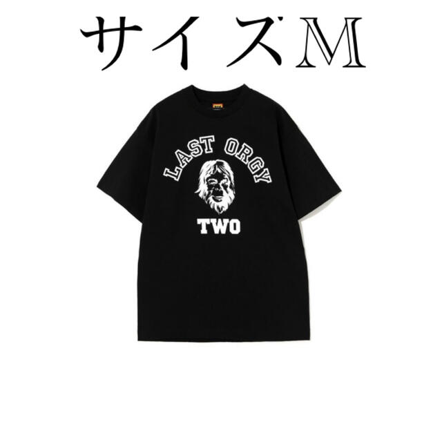 メンズHUMAN MADE LAST ORGY 2 T-SHIRT ブラック