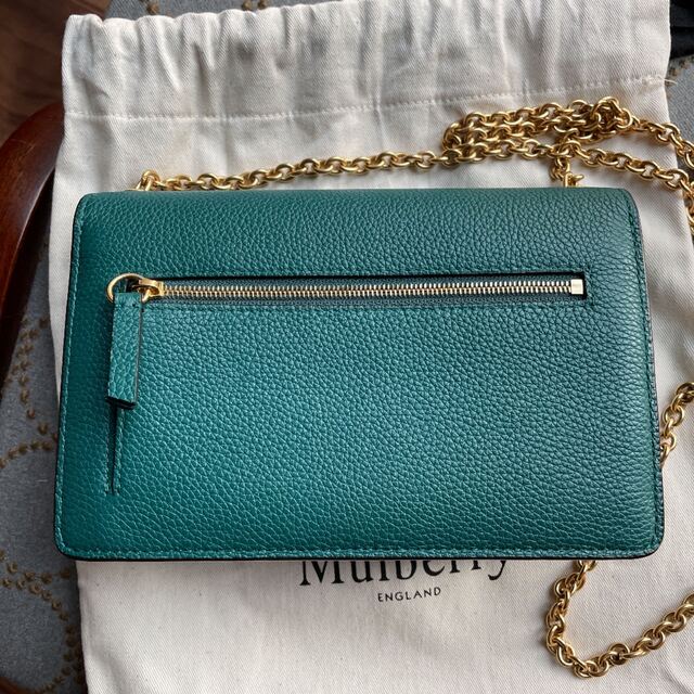 Mulberry - 美品 Mulberry マルベリー ショルダーバッグ チェーン