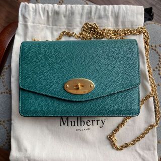 Mulberry - 美品 Mulberry マルベリー ショルダーバッグ チェーン