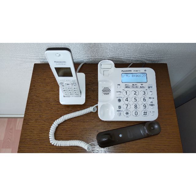 パナソニック・デジタルコードレス電話機・子機１台付ＶＥ－ＧＤ24ＤＬ－Ｗ