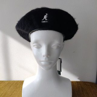 カンゴール(KANGOL)のカンゴール　ベレー帽　黒(ハンチング/ベレー帽)