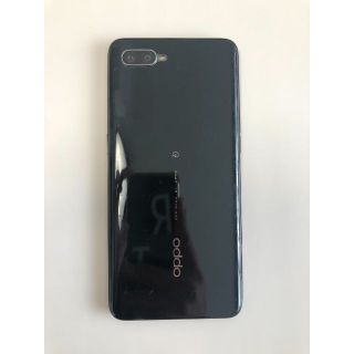 オッポ(OPPO)のOPPO Reno A 128GB SIMフリー 黒 ブラック(スマートフォン本体)