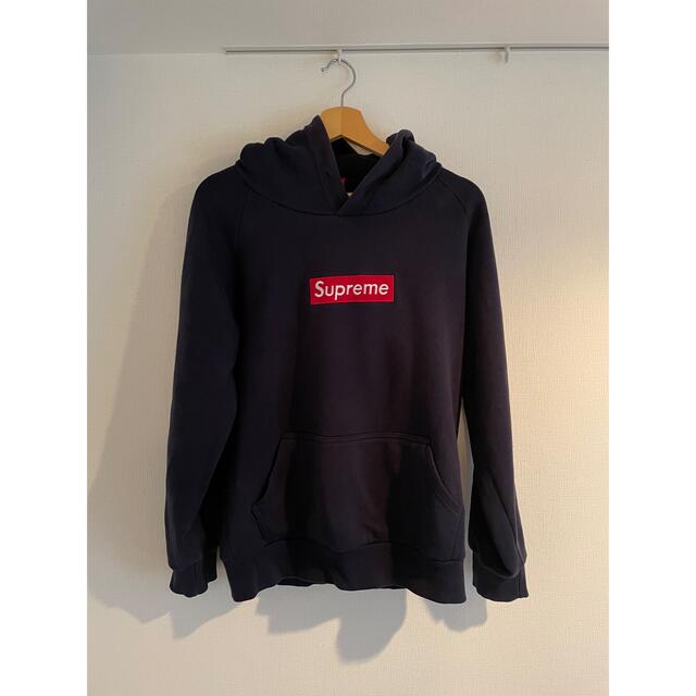 supreme ボックスロゴ パーカー