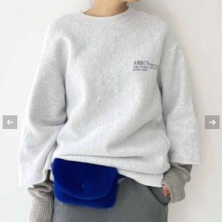 アパルトモンドゥーズィエムクラス(L'Appartement DEUXIEME CLASSE)の【Americana/アメリカーナ】Halfsleeve Logo Sweat(トレーナー/スウェット)