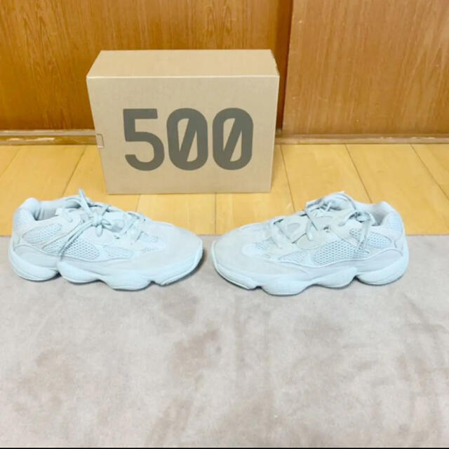 【新品　希少】adidas yeezy500 salt EE7287 タグ付き