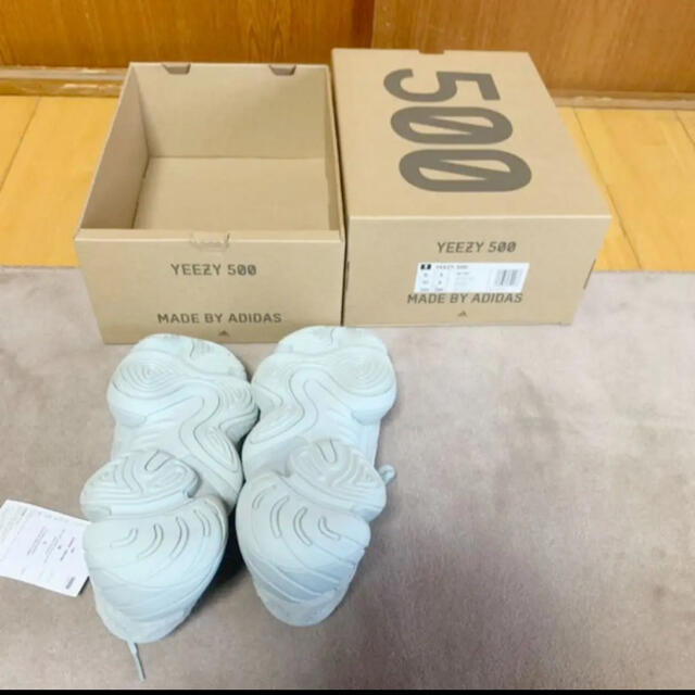 【新品　希少】adidas yeezy500 salt EE7287 タグ付き