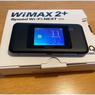 ファーウェイ(HUAWEI)のHUAWEI HWD37MKU WiMAX2+ Speed Wi-Fi W06(PC周辺機器)