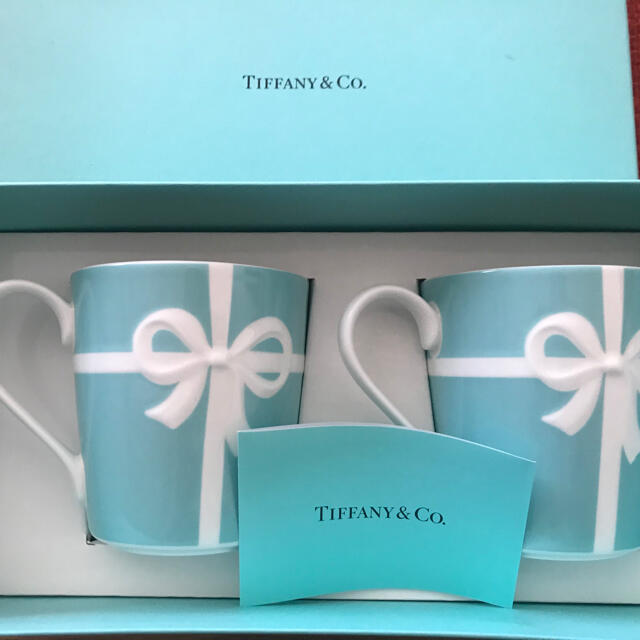 値下げ☆ ティファニー ブルーリボン マグセット Tiffany www TIFFANY