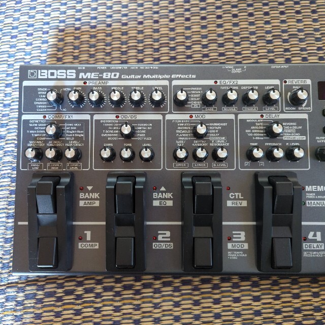 美品】ボス BOSS ME-80 マルチエフェクター 美品】ボス BOSS ME-80 マルチエフェクター