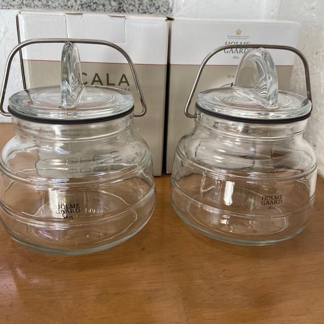 iittala(イッタラ)のホルムガード　スカーラ　scala ジャー　２個セット　フローラ　scope インテリア/住まい/日用品のキッチン/食器(容器)の商品写真