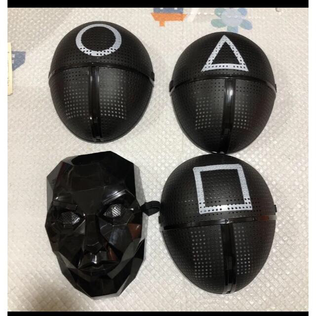 3点セット新品未使用 イカゲーム コスプレ 仮面いかゲームの通販 3点セット新品未使用 イカゲーム コスプレ 仮面いかゲームの通販