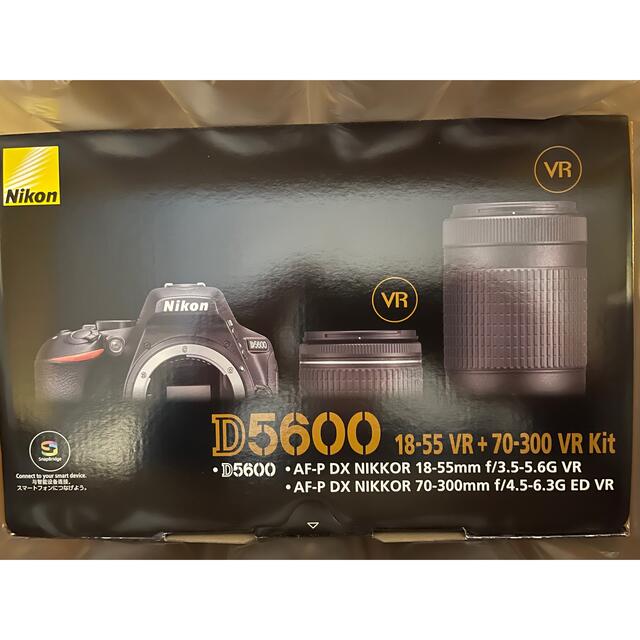 うのにもお得な Nikon - 【新品】Nikon D5600 ダブルズームキット 3年