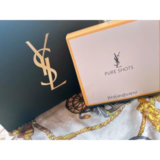 イヴサンローランボーテ(Yves Saint Laurent Beaute)の【未使用】イヴサンローラン　ピュアショット　ナイトセラム　スターターキット(美容液)