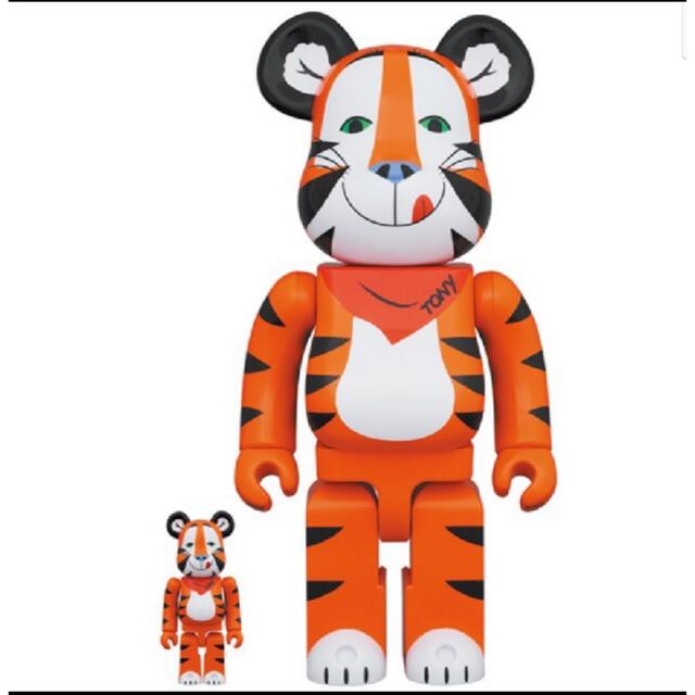 MEDICOM TOY(メディコムトイ)のBE@RBRICK TONY THE TIGER VINTAGE Ver. ハンドメイドのおもちゃ(フィギュア)の商品写真