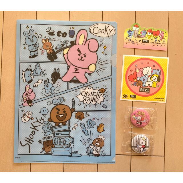 BT21 くら寿司　コラボグッズ エンタメ/ホビーのおもちゃ/ぬいぐるみ(キャラクターグッズ)の商品写真