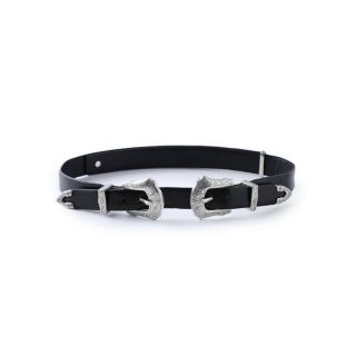 TOGA - TOGA PULLA Double buckle belt ダブルバックルベルトの通販 by