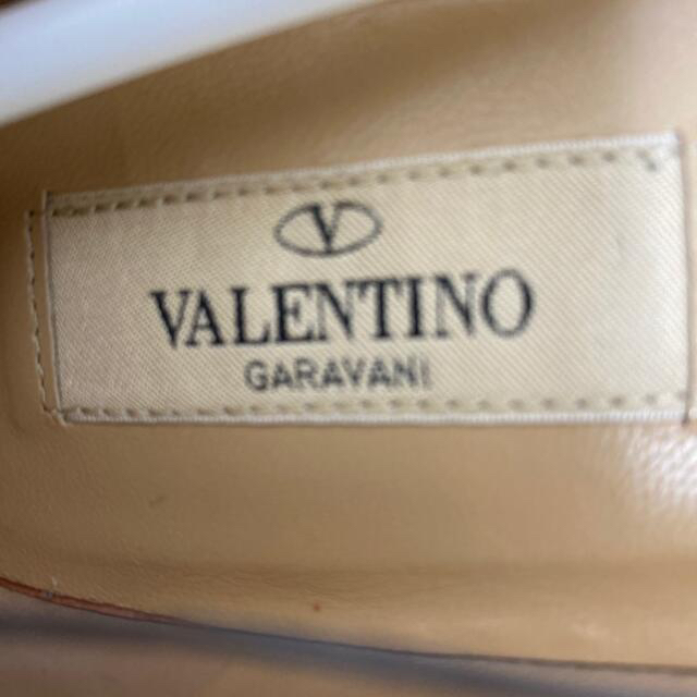 VALENTINO(ヴァレンティノ)のヴァレンチノ　ガラバーニ　パンプス　ベロア　リボン　黒 レディースの靴/シューズ(ハイヒール/パンプス)の商品写真