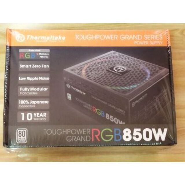 Toughpower Grand RGB 850W Platinum スマホ/家電/カメラのPC/タブレット(PCパーツ)の商品写真