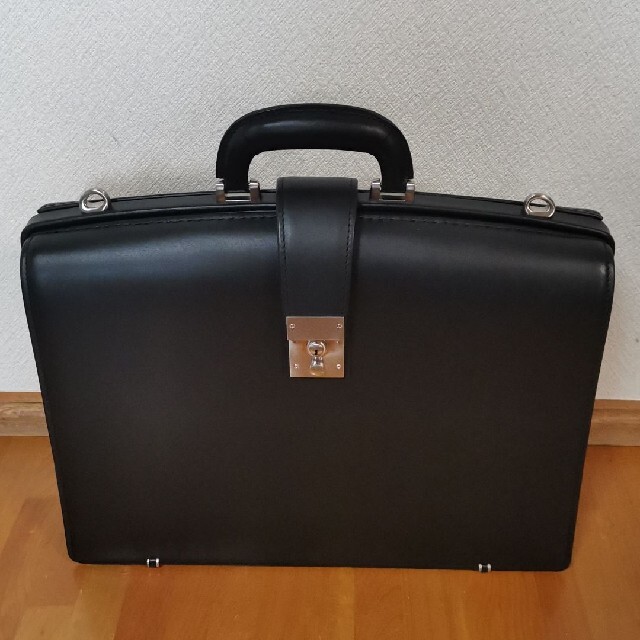 GANZO - 【超美品・ほぼ未使用?キズ有】青木鞄 ダレスバック 鍵付の