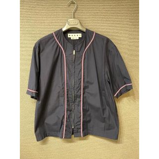 マルニ(Marni)のMARNIマルニ ZIP UP BASEBALL SHIRTSベースボールシャツ(シャツ)