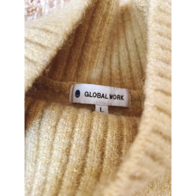 GLOBAL WORK(グローバルワーク)のglobal work ニット　ピスタチオカラー レディースのトップス(ニット/セーター)の商品写真