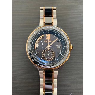 セイコー(SEIKO)のSEIKO セイコー ブライツ【8B54-0BD0】ダイヤ入り電波ソーラー(腕時計(アナログ))