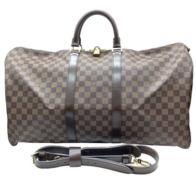 驚きの価格 LOUIS VUITTON キーポル バンドリエール5【中古】 VUITTON