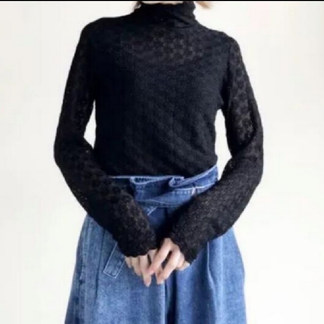 Mame Kurogouchi  Knitted Lace Topトップス