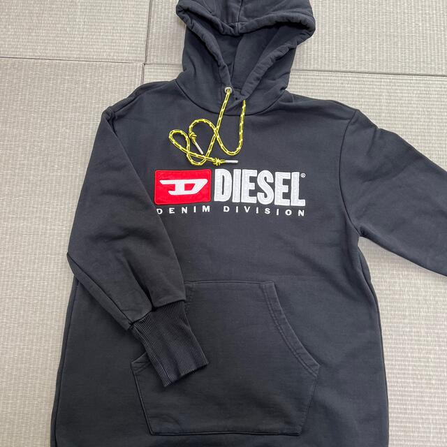 DIESEL(ディーゼル)のDIESEL ロゴスウェットワンピース　XXS レディースのワンピース(ひざ丈ワンピース)の商品写真