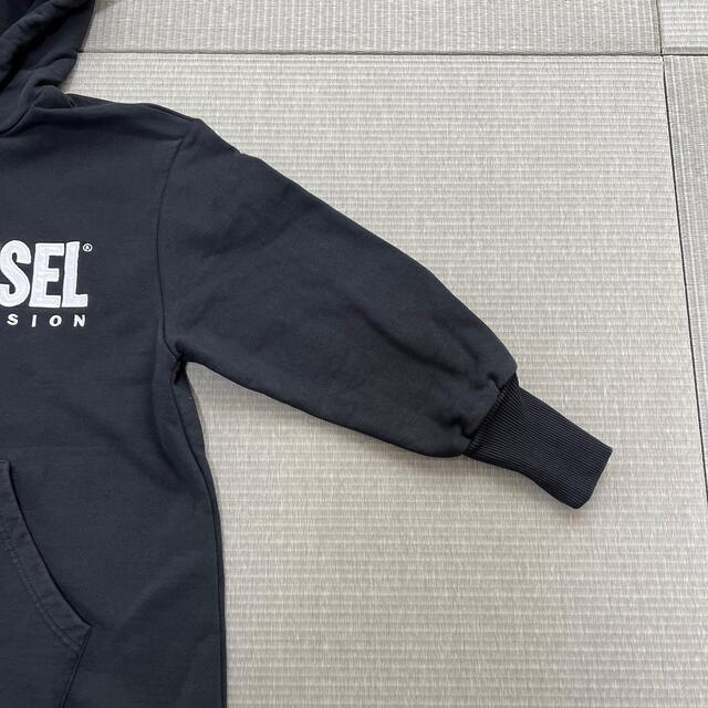 DIESEL(ディーゼル)のDIESEL ロゴスウェットワンピース　XXS レディースのワンピース(ひざ丈ワンピース)の商品写真