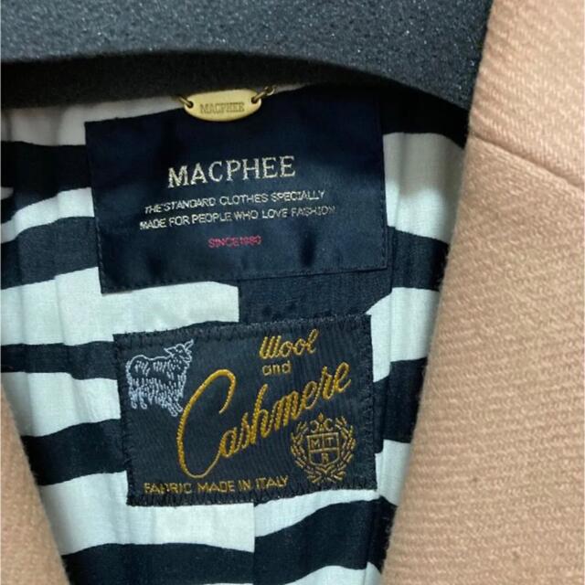 TOMORROWLAND(トゥモローランド)のMACPHEE ウールチェスターコート ロングコート レディースのジャケット/アウター(チェスターコート)の商品写真