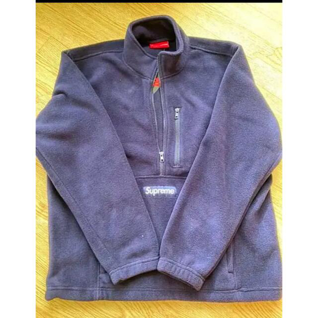 ネイビーsupreme Polartec® Half Zip Pullover