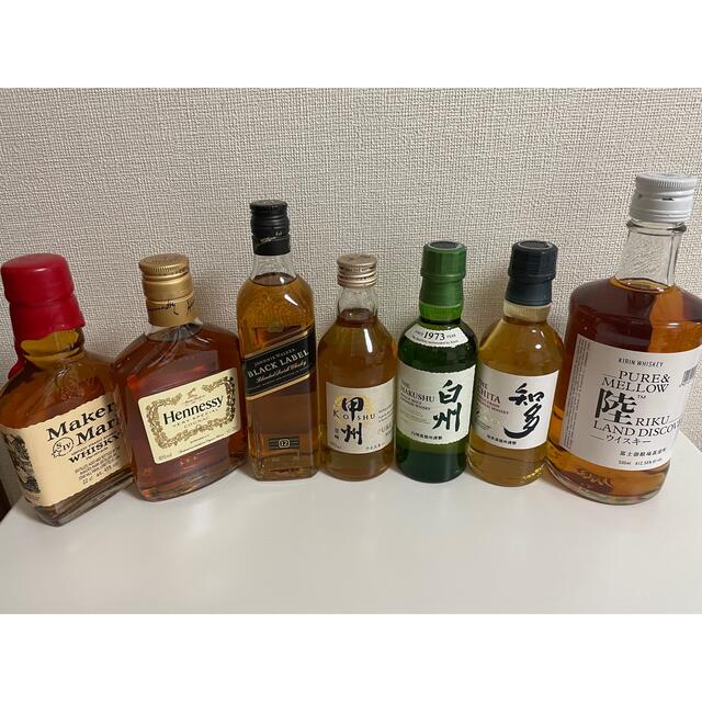 ミニウイスキー・アルコールセット‼︎ 食品/飲料/酒の酒(ウイスキー)の商品写真
