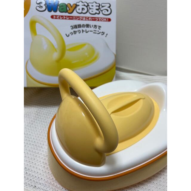 西松屋(ニシマツヤ)の3wayおまる キッズ/ベビー/マタニティのおむつ/トイレ用品(ベビーおまる)の商品写真