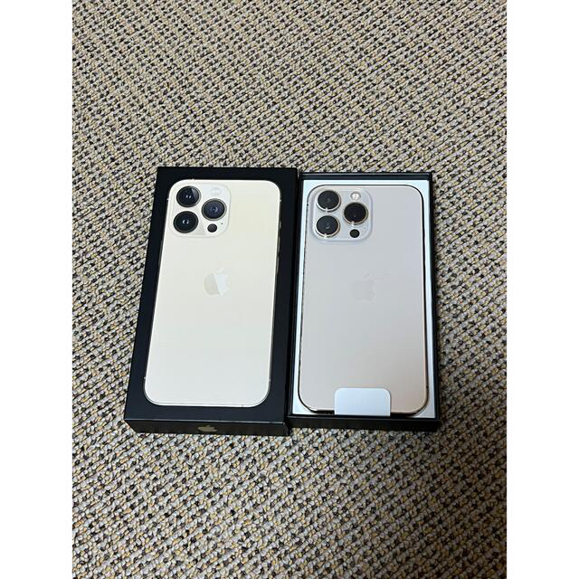 訳あり】 iPhone - Apple 13 ゴールド 新品同様品 SIMフリー 256GB pro
