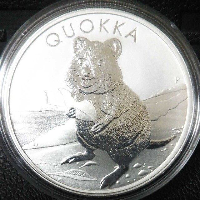 2020年  幸せのクォッカ  .9999 純銀 1オンス銀貨 オーストラリア