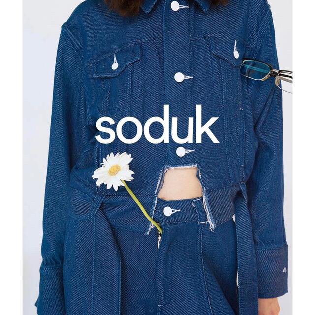 本物品質の COMOLI 【soduk】スドーク　ショート丈変形ジャケット - Gジャン+デニムジャケット