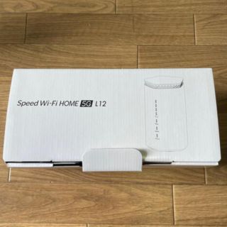 エヌイーシー(NEC)のUQ WiMAX Speed Wi-Fi HOME 5G L12 (PC周辺機器)